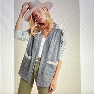 Anthropologie Cora Fluffy Cardigan by Amadi